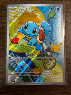 Pokemon TCG - First Partner 30th Celebration Squirtle Promo 39 - NM - Image 1