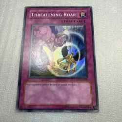 YuGiOh Threatening Roar CP07-EN003 Unlimited Super Rare NM - Image 1