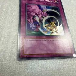 YuGiOh Threatening Roar CP07-EN003 Unlimited Super Rare NM - Image 2