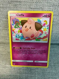 Pokemon TCG Cleffa 131/214 Unbroken Bonds (MP) - Image 1