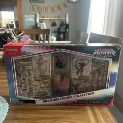 Pokemon TCG Prismatic Evolutions Premium Figure Collection Sealed - Image 1