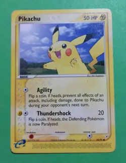 Pikachu 43/95 Team Magma vs Team Aqua Regular Pokemon, MP - Image 1