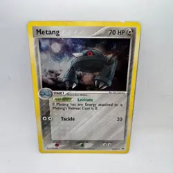 Metang 44/101 Uncommon Hidden Legends Pokemon Reverse Holo Lightly Played - Image 1