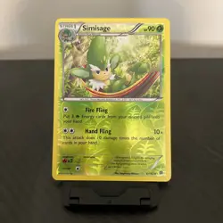 Pokemon TCG - Reverse Holo - Simisage 6/162 XY Breakthrough - Image 1