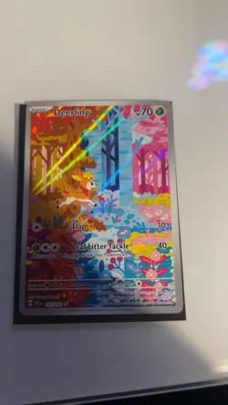 Pokemon Deerling full art illustration rare SV05 Temporal Forces 165/162 70 HP - Image 1