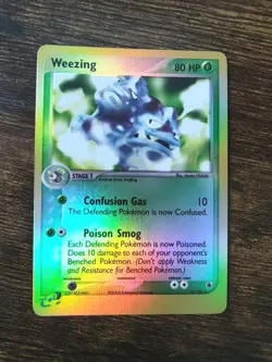 Pokemon EX Ruby and Sapphire Weezing 24/109 Reverse Holo NM-MINT - Image 1