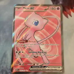 Pokemon Mew ex Ultra Rare Full Art Holo SV 151 193/165 EN 2023 - Image 3