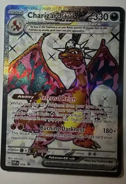 Pokemon TCG Charizard EX Obsidian Flames Holo Hyper Rare 228/197 - Image 1