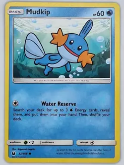 Mudkip 32/168 Pokemon - Sun & Moon Celestial Storm MP - Image 1