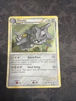 Pokemon TCG - Steelix 24/95 Holo Rare - Unleashed - Image 1