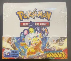 Pokemon TCG: Surging Sparks Factory Sealed Booster Box FROM Pokemon Center MINT - Image 1
