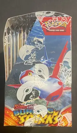 Pokemon TCG: Surging Sparks Factory Sealed Booster Box FROM Pokemon Center MINT - Image 5