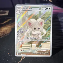 Cinccino 153/086 Pokemon Black Bolt IR - NM - Image 1