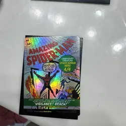 2025 MTG Magic the Gathering Marvel Spider-Man Peter Parker Borderless Foil 0232 - Image 2