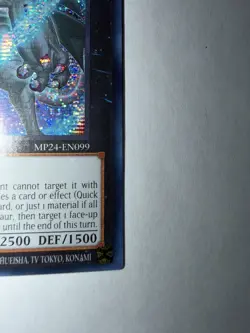 Yu-Gi-Oh! Evolzar Lars Prismatic Secret Rare Card MP24-EN099 1st Edition - Image 4