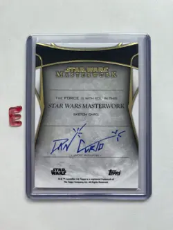 2024 Topps Star Wars Masterwork Porg 1/1 Sketch By Dan Curto - Image 2