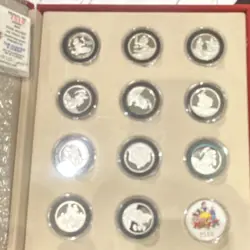 Rarities Mint Disney Snow White & Seven Dwarfs 50th Anniversary Silver Coin Set - Image 1