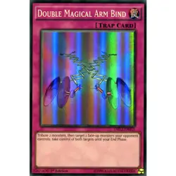 DRL2-EN015 Double Magical Arm Bind Super Rare 1st Edition Near Mint YuGiOh TCG - Image 1
