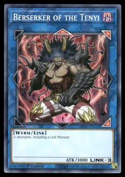 Yugioh TCG Berserker of the Tenyi 2020 1st Edition - Image 1