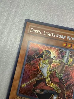 Yugioh Ehren, Lightsworn Monk LODT-EN082 Secret Rare 1st Ed VLP (1) - Image 5