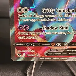 Pokemon Wobbuffet V Ultra Rare Full Art Holo 191/202 Sword & Shield LP - Image 5