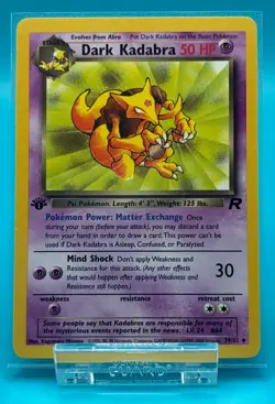 Vintage, 2000 Pokemon Game, 1st Edition, TEAM ROCKET, See Listing for Card List - Image 4