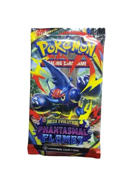 Pokemon TCG Mega Evolution Phantasmal Flames Booster Packs Factory Sealed - Image 4