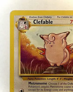 Clefable - 17/64 - WOTC Jungle Set Rare Pokemon Card - LP - Image 3