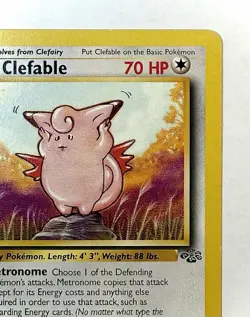 Clefable - 17/64 - WOTC Jungle Set Rare Pokemon Card - LP - Image 4