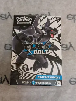 Pokemon TCG Scarlet & Violet 10.5 Black Bolt Booster Bundle Set Sealed - Image 1