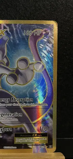 Pokemon - Mewtwo EX - 103/108 - X&Y Evolutions - Full Art Holo MP/HP - Image 2