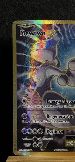 Pokemon - Mewtwo EX - 103/108 - X&Y Evolutions - Full Art Holo MP/HP - Image 3