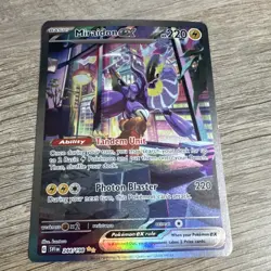 Pokemon Miraidon EX Full Art Holo 220 HP SV01 244/198 Illustration Rare - Image 1