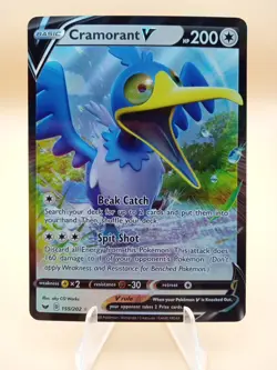 2020 Pokemon Sword & Shield Cramorant V #155 - Image 1