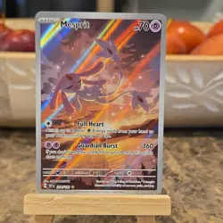 Pokemon Mesprit 204/191 Sv08 Surging Sparks Holo Illustration Rare Basic 70HP - Image 1