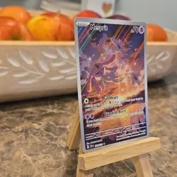 Pokemon Mesprit 204/191 Sv08 Surging Sparks Holo Illustration Rare Basic 70HP - Image 2