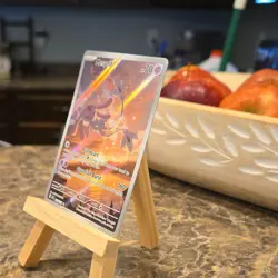 Pokemon Mesprit 204/191 Sv08 Surging Sparks Holo Illustration Rare Basic 70HP - Image 3