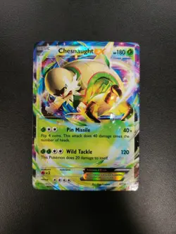 Chesnaught EX - XY18 - Pokemon XY Promo Ultra Rare Card VLP - Image 1