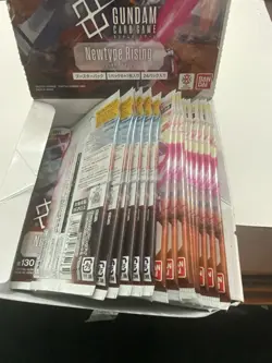 Booster Pack Newtype Rising [GD01] - GUNDAM Card Game (JAPANESE) US SELLLER - Image 1