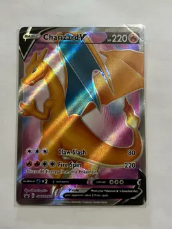 Charizard V SWSH050 Holo Promo Sword & Shield Promo Pokemon Near Mint - Image 1