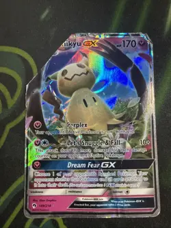 Pokemon Mimikyu GX 149/214 Sm-Lost Thunder Holo NegativePSA - Image 1