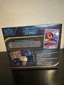 Phantasmal Flames Pokemon Center Exclusive ETB Elite Trainer Box Factory Sealed - Image 4