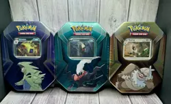 Pokemon Tin Lot of-3 Darkrai Tyranitar and Slaking Ships in with in 24hrs - Image 2