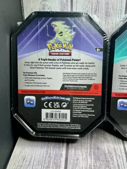 Pokemon Tin Lot of-3 Darkrai Tyranitar and Slaking Ships in with in 24hrs - Image 5