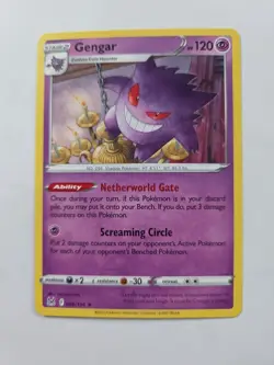 Pokemon - Gengar 066/196 - Deck Exclusive Rare -Non Holo - Lost Origins - Nm - Image 1
