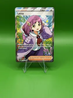 Lacey 166/142 Ultra Rare Stellar Crown Pokemon Near Mint - Image 1