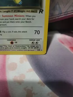 2000 Pokemon Team Rocket Holo Dark Dragonite #5/82 1st Edition - Image 5