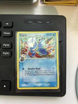 Pokemon TCG Bagon 43/101 EX Dragon Frontiers Stamped Delta Species Reverse - Image 1