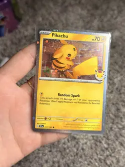 Pokemon TCG Pikachu Pokemon Day 2026 Promo - Image 1