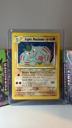 Neo Destiny Light Machoke 49/105 Uncommon Pokemon Unlimited - Image 1